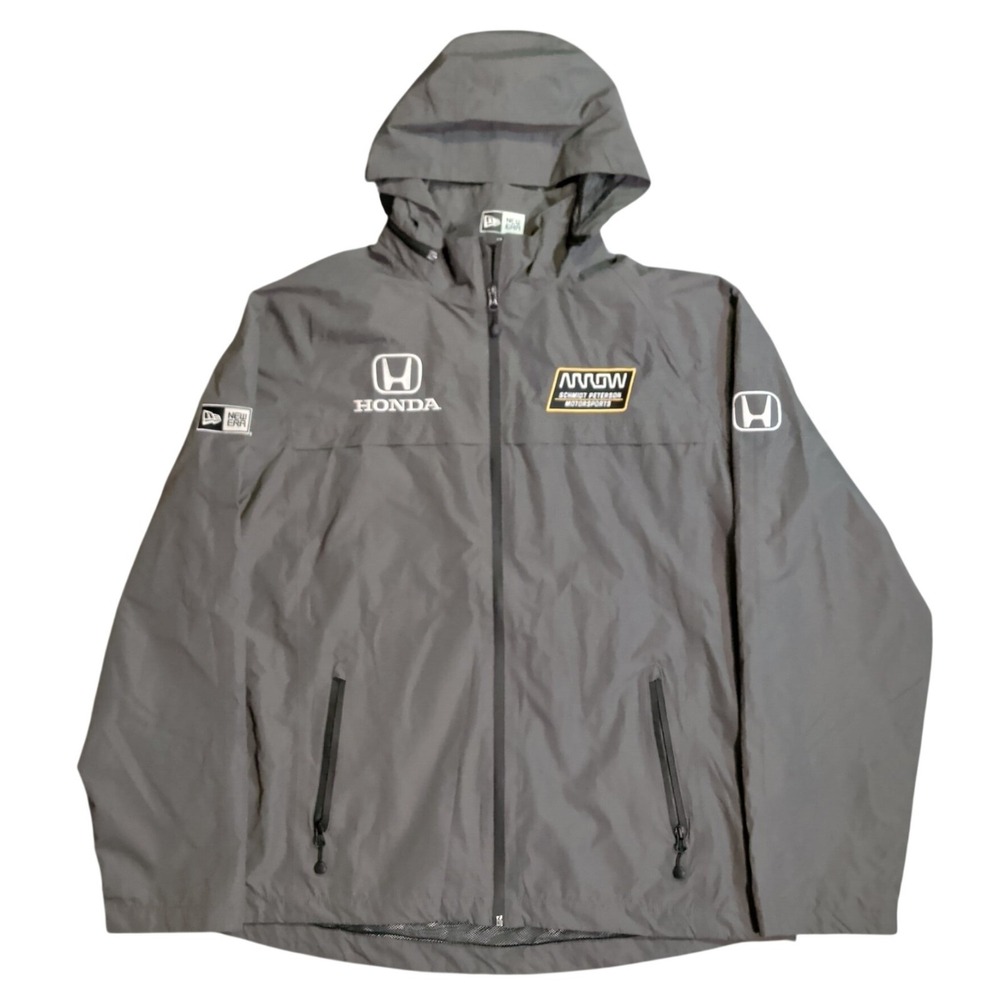 Racing Schmidt Peterson Motorsports Honda Team New Era Jacket Hood 2XL Indycar